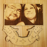 Wood engraved pictures up to 6x6