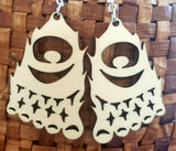 Bigfoot Earrings