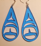 Rain drop earrings