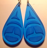 Rain drop earrings